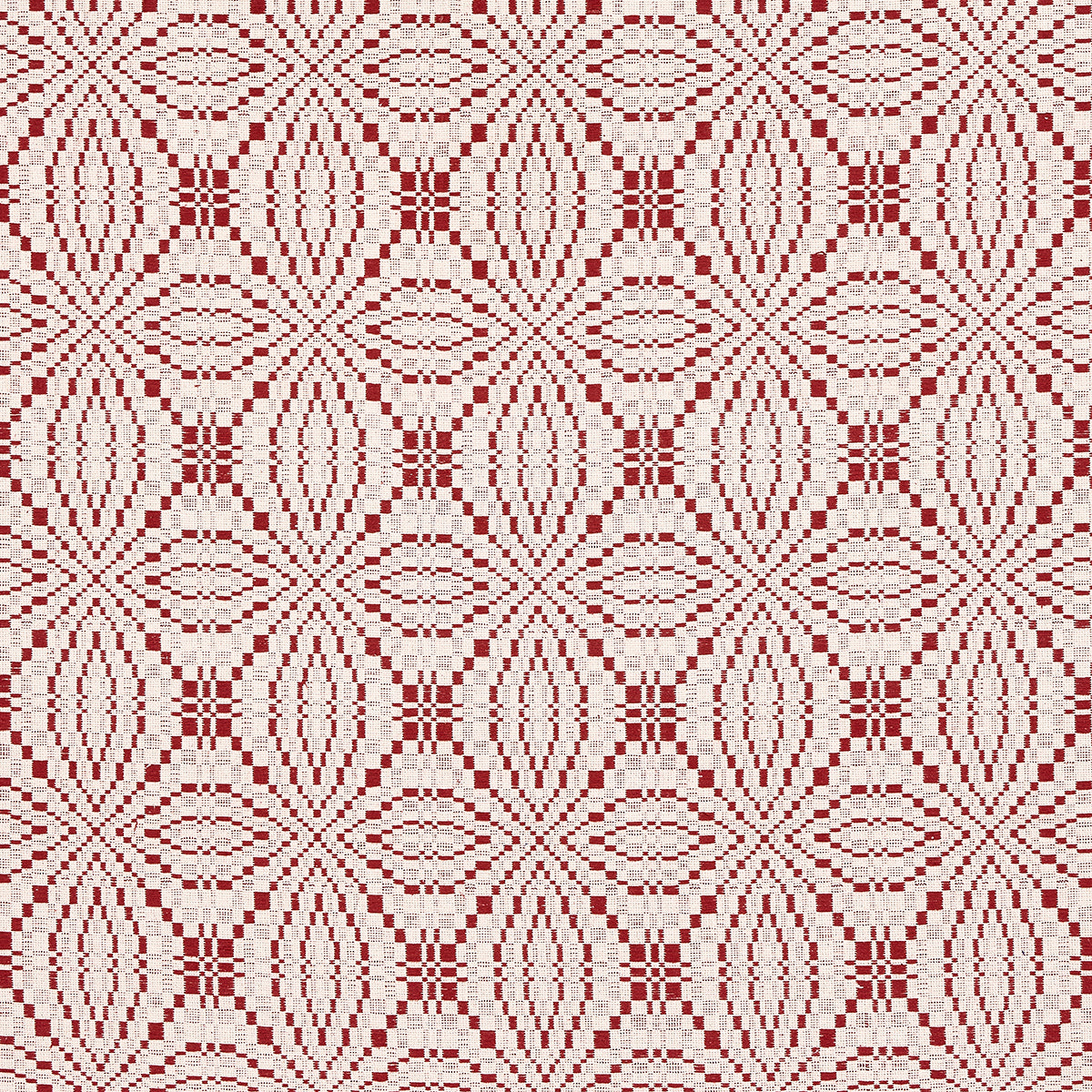 FRANCESTOWN COVERLET | Crimson