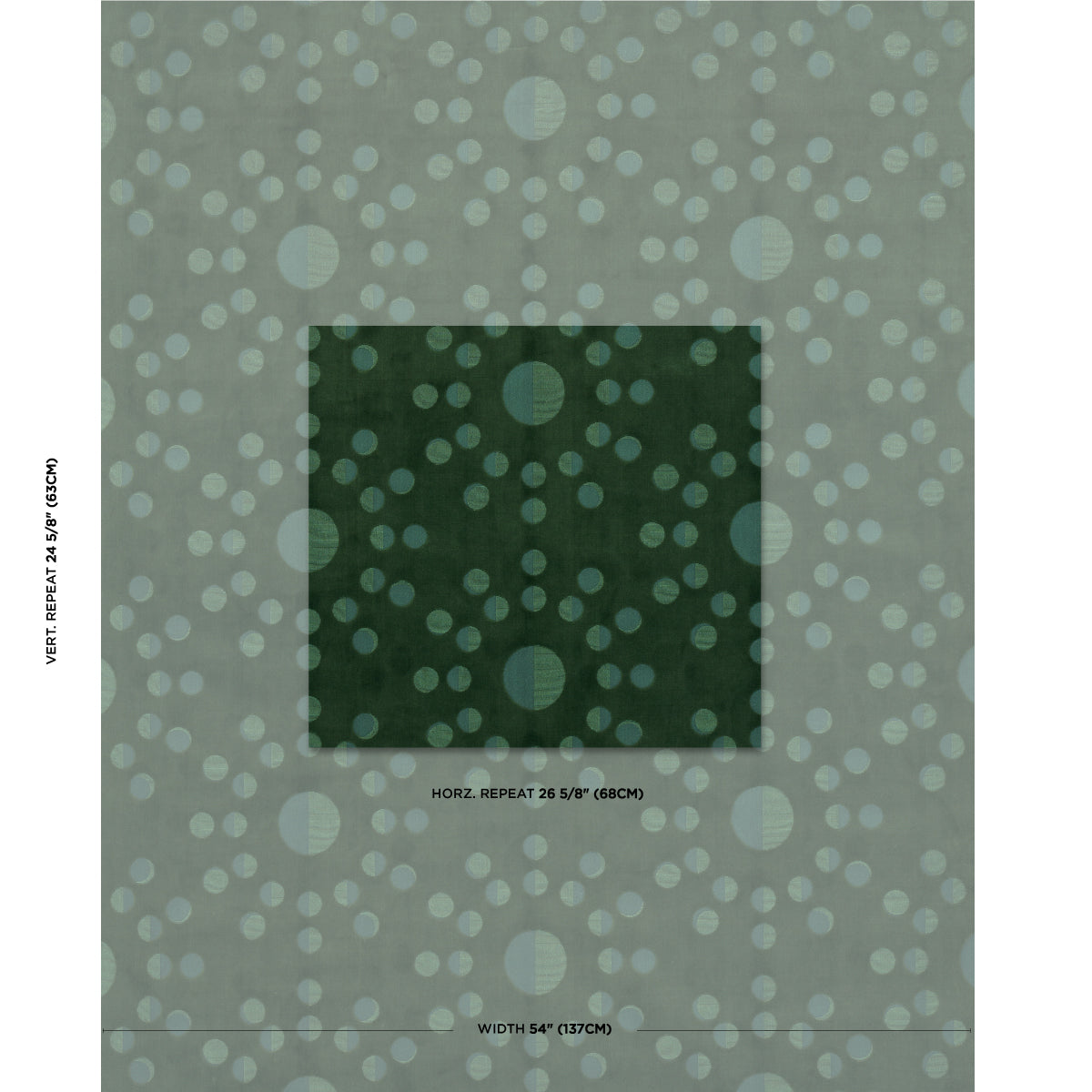 MOON PHASE VELVET | Green