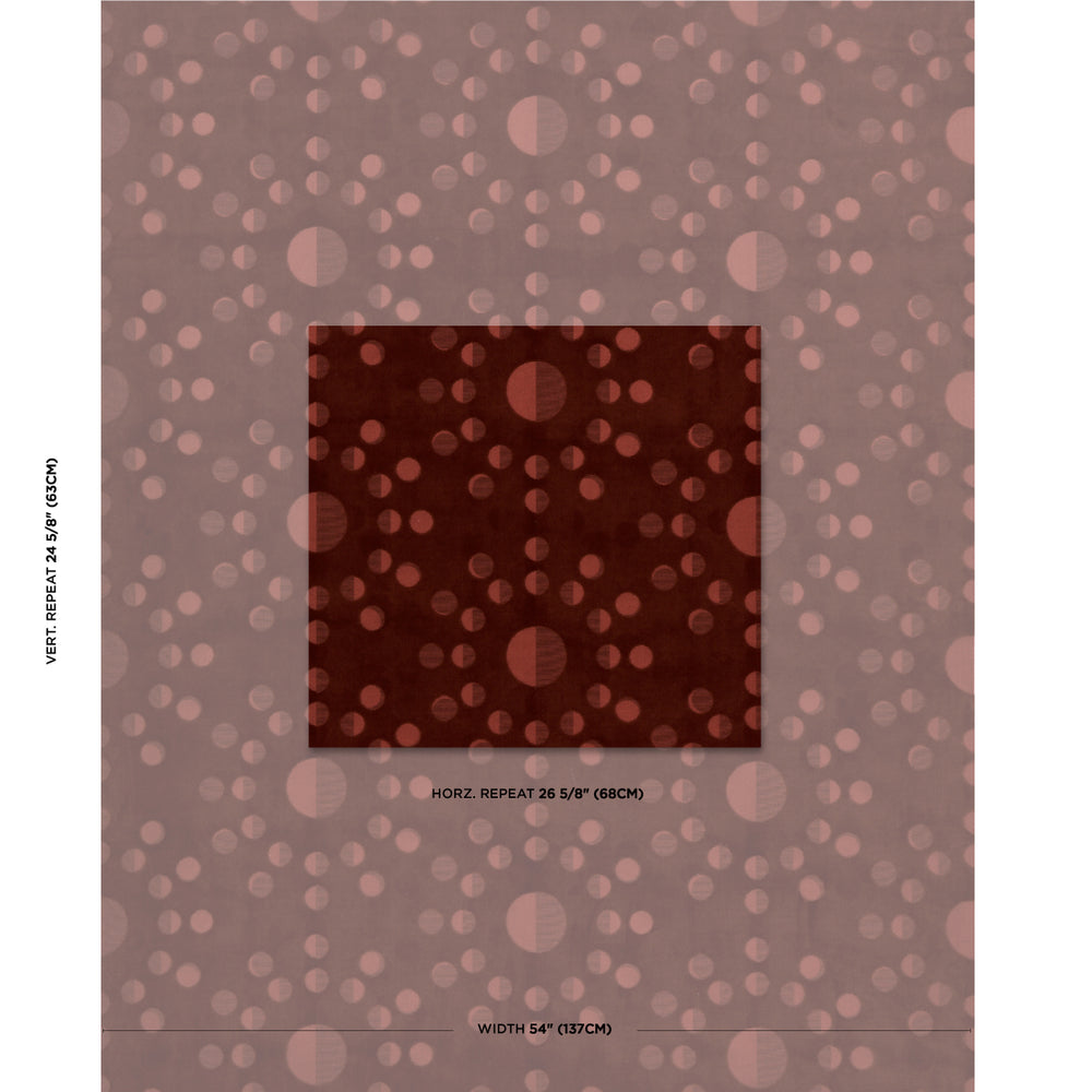 MOON PHASE VELVET | Red