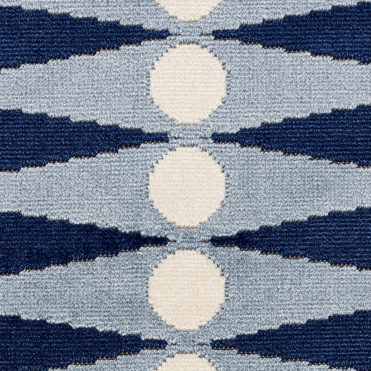 VELLUTO TAGLIO BACKGAMMON | BLU