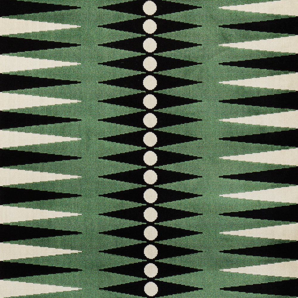 VELLUTO TAGLIO BACKGAMMON | VERDE