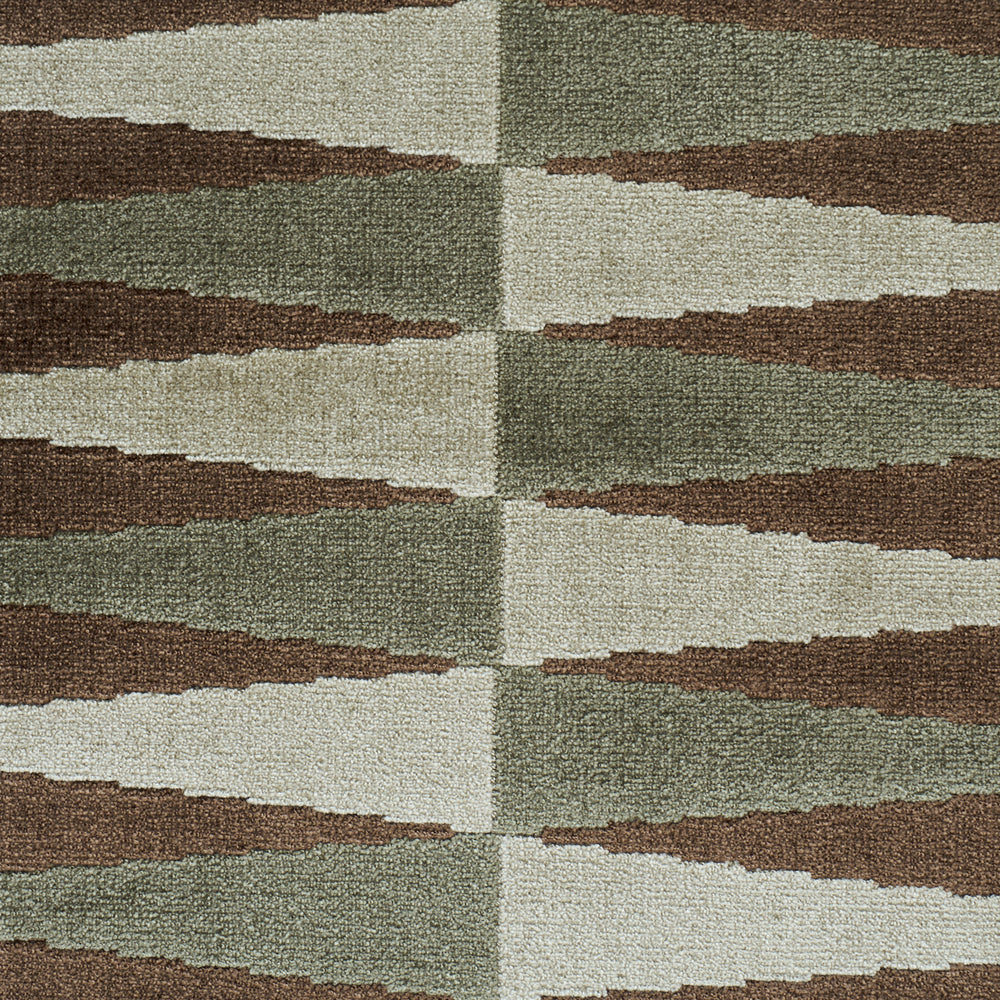 BACKGAMMON CUT VELVET | Verdure