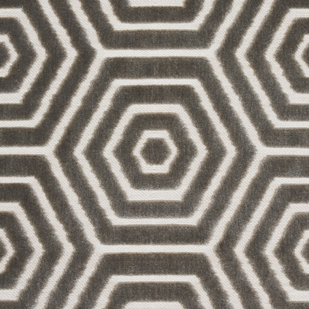 BEES KNEES CUT VELVET | Grey