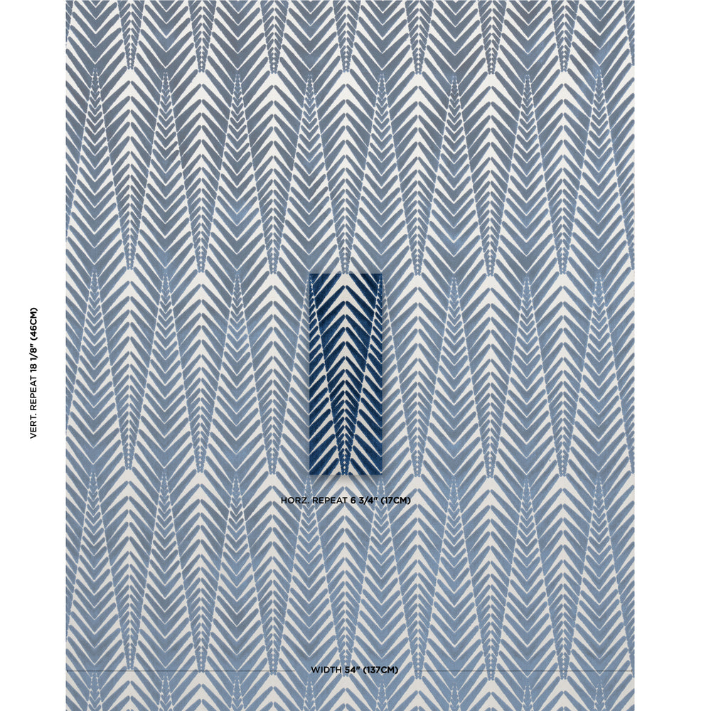 VELLUTO ZEBRATO | BLU ARGENTO