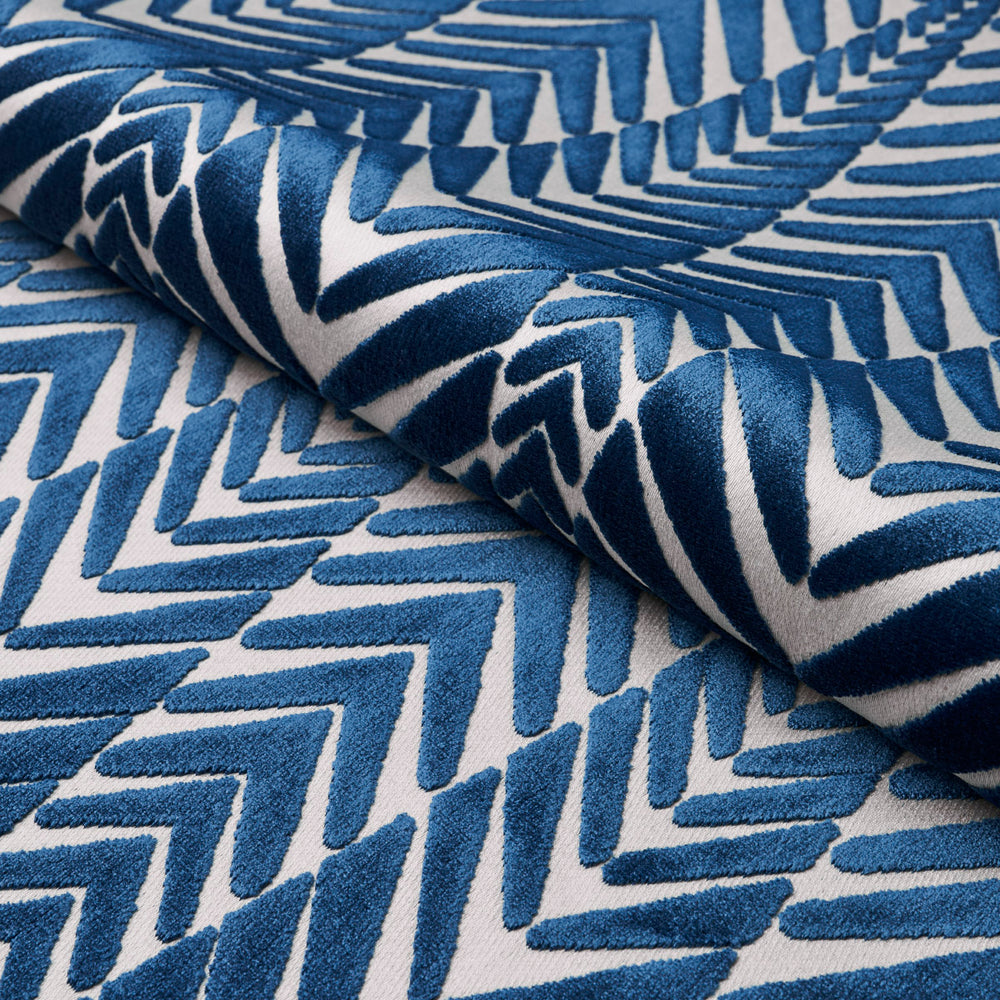 VELLUTO ZEBRATO | BLU ARGENTO