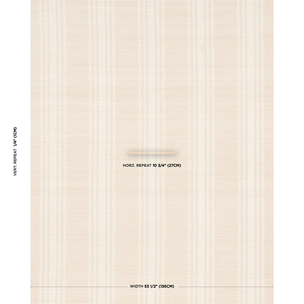 CASSIA HANDWOVEN SILK STRIPE | Natural