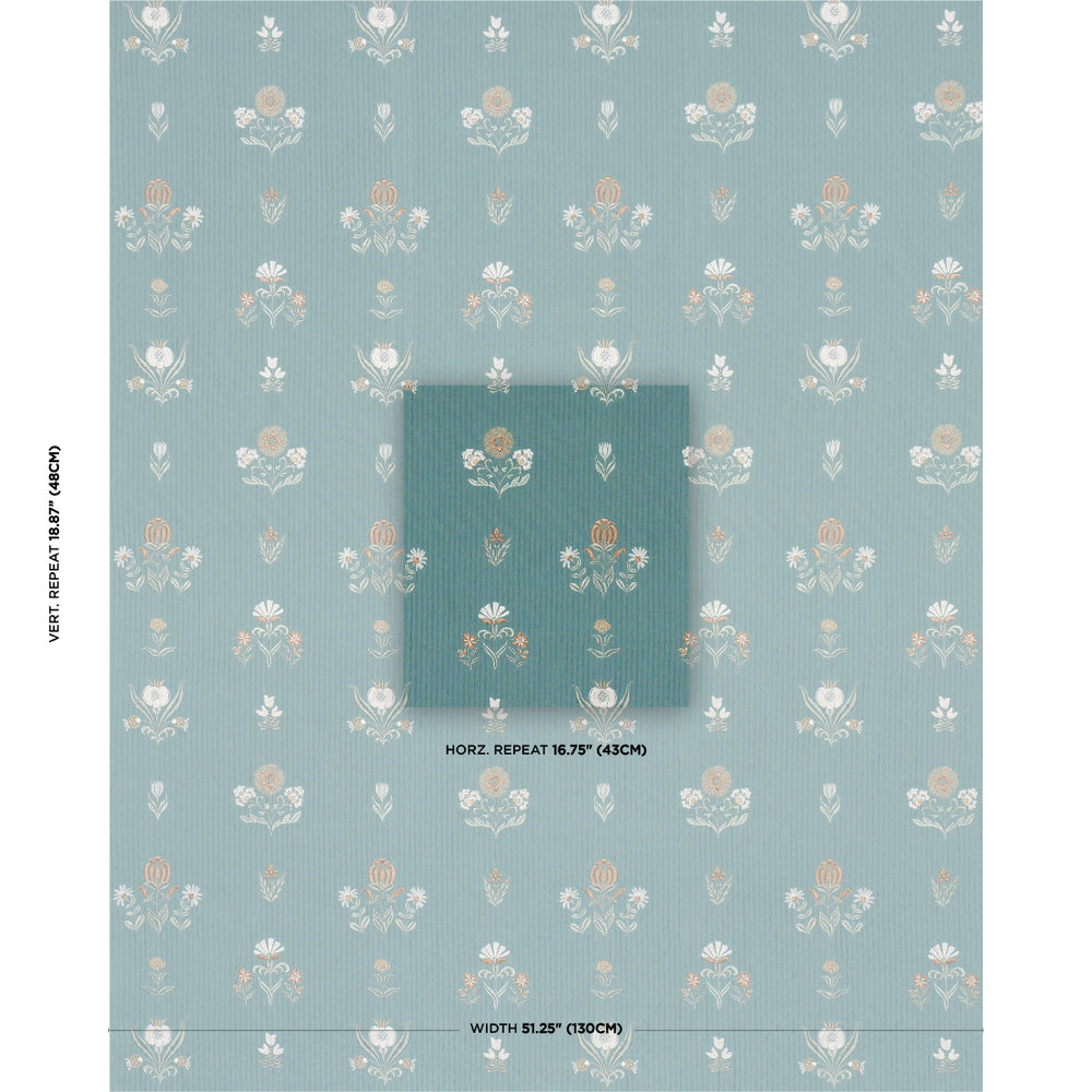 ELMSLIE EMBROIDERY | Teal