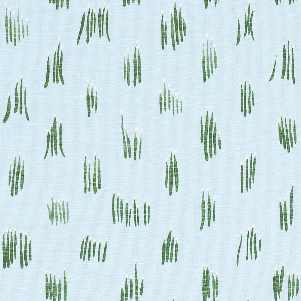 MEADOW BUTTON HAND EMBROIDERY | Blue