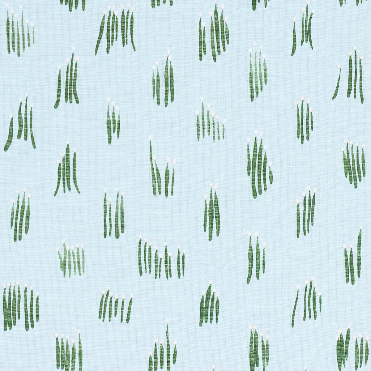 MEADOW BUTTON HAND EMBROIDERY | Blue