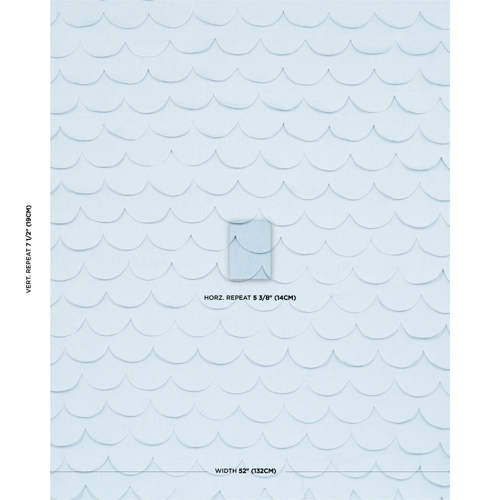 PREP SCHOOL HAND PIECED SCALLOP | Blue
