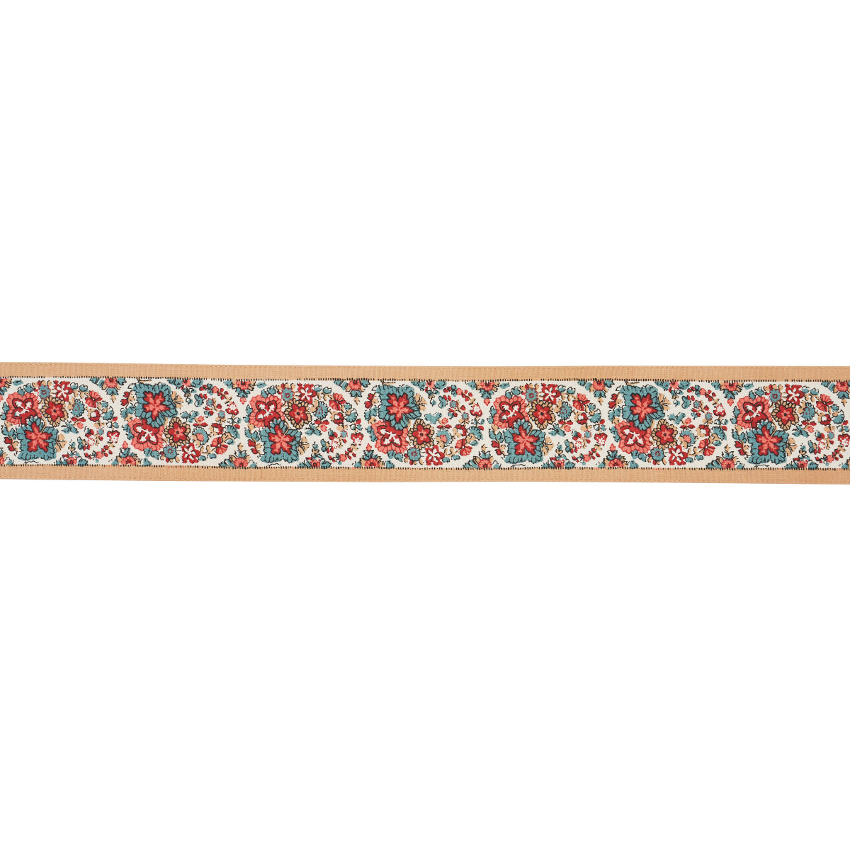 BORDI INES PAISLEY | ROSSO E NERO