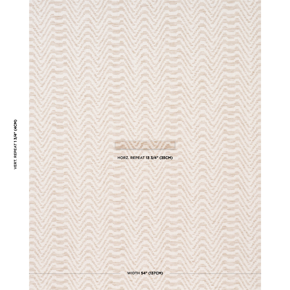 STEPPED CHEVRON | Linen