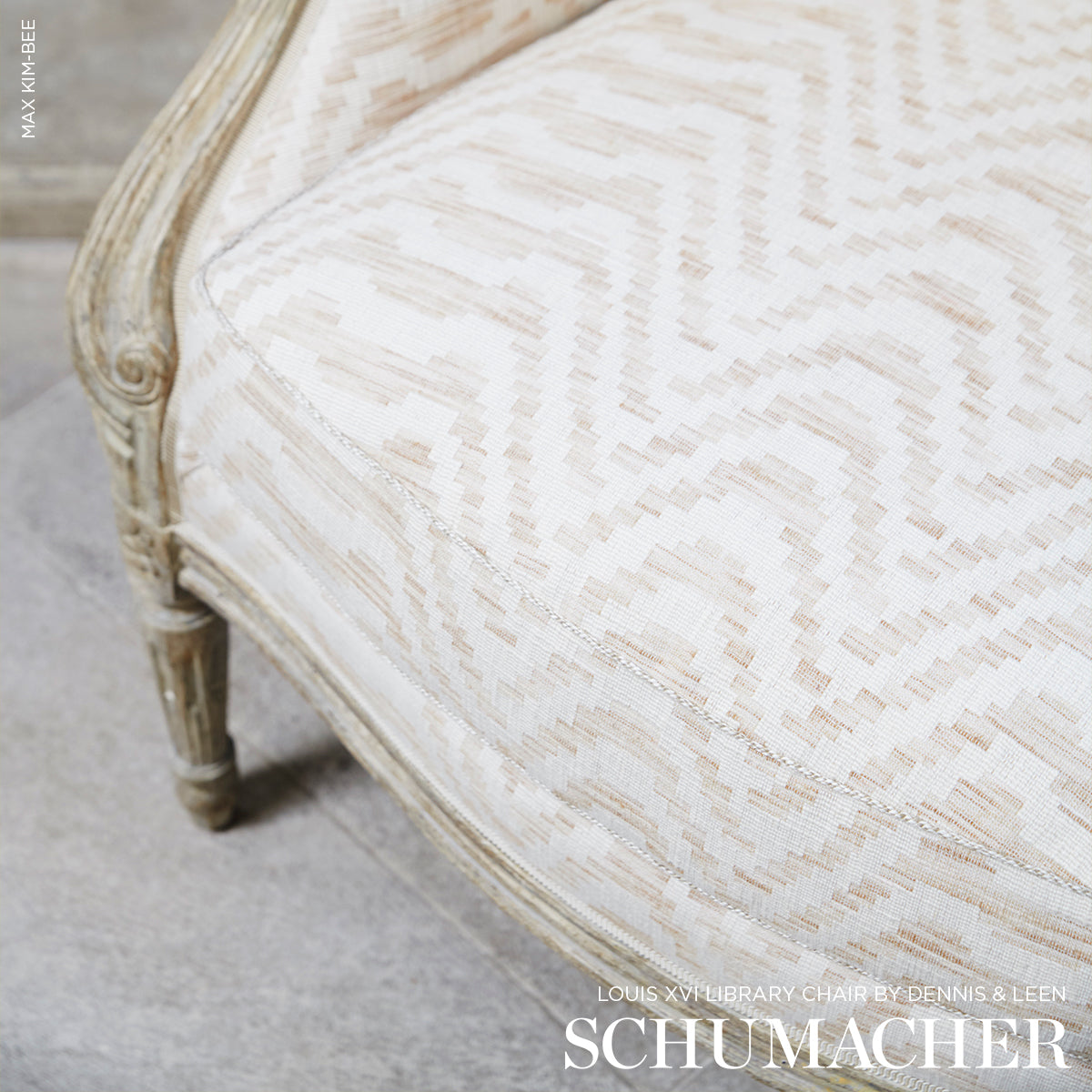 STEPPED CHEVRON | Linen