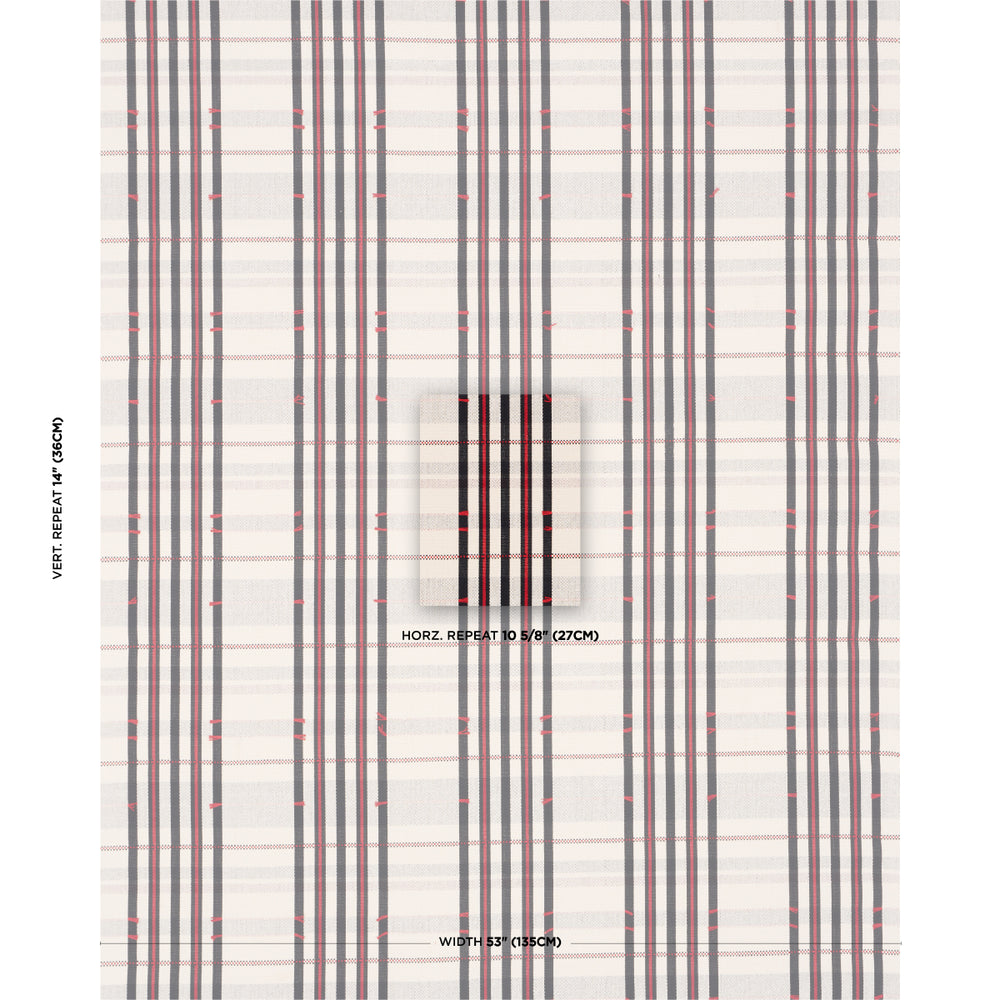 REMMY HAND WOVEN STRIPE | Noir