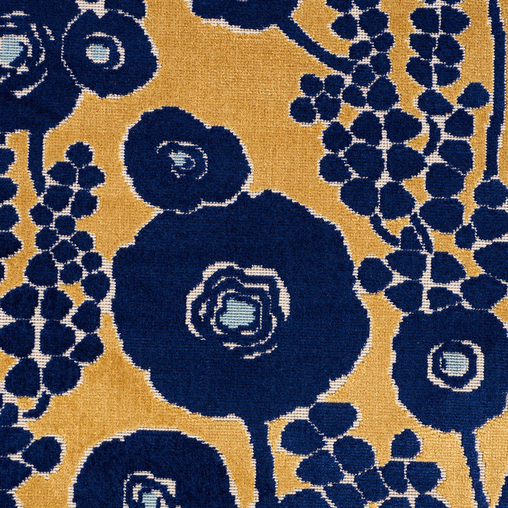 EMELIE VELVET | Sapphire & Gold