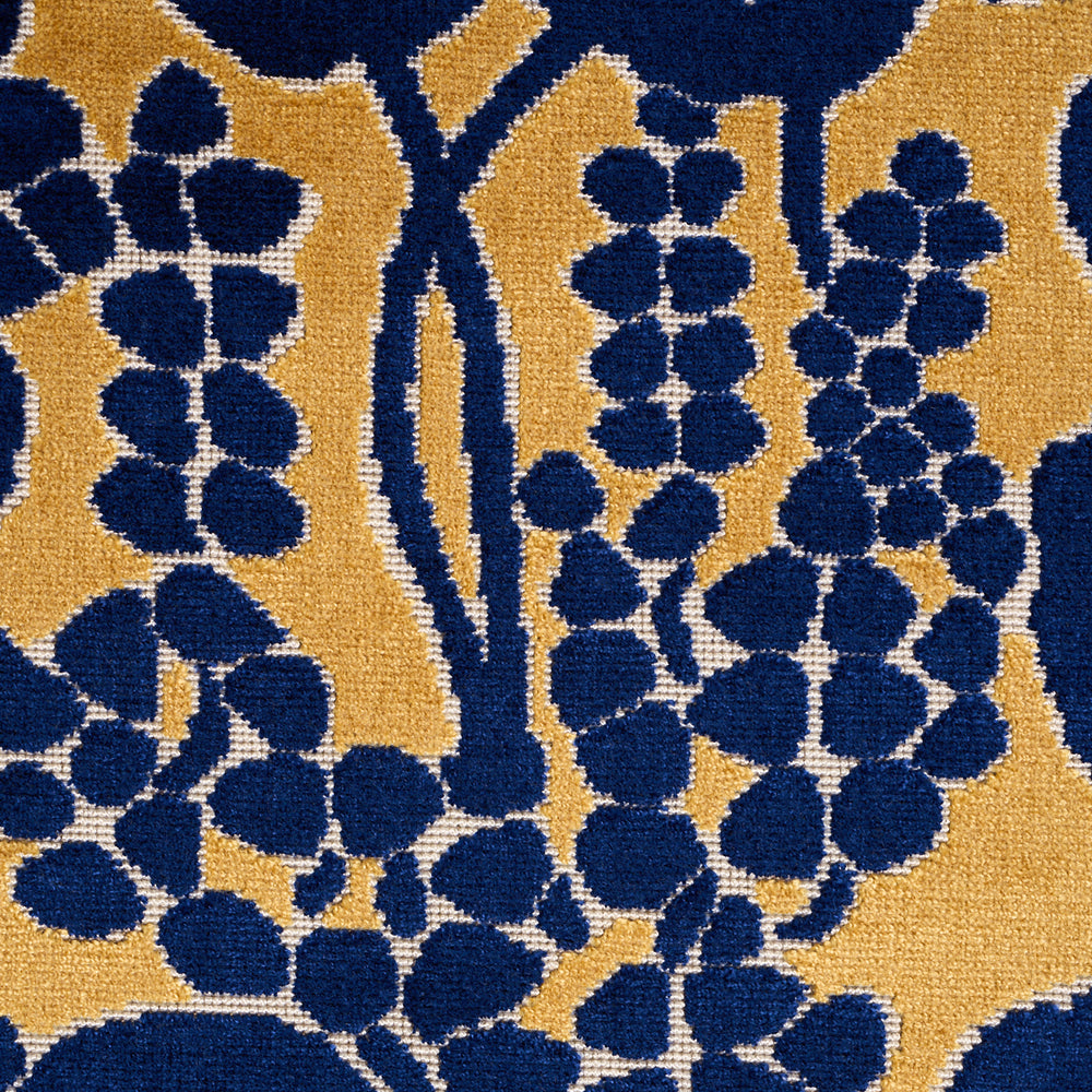 EMELIE VELVET | Sapphire & Gold