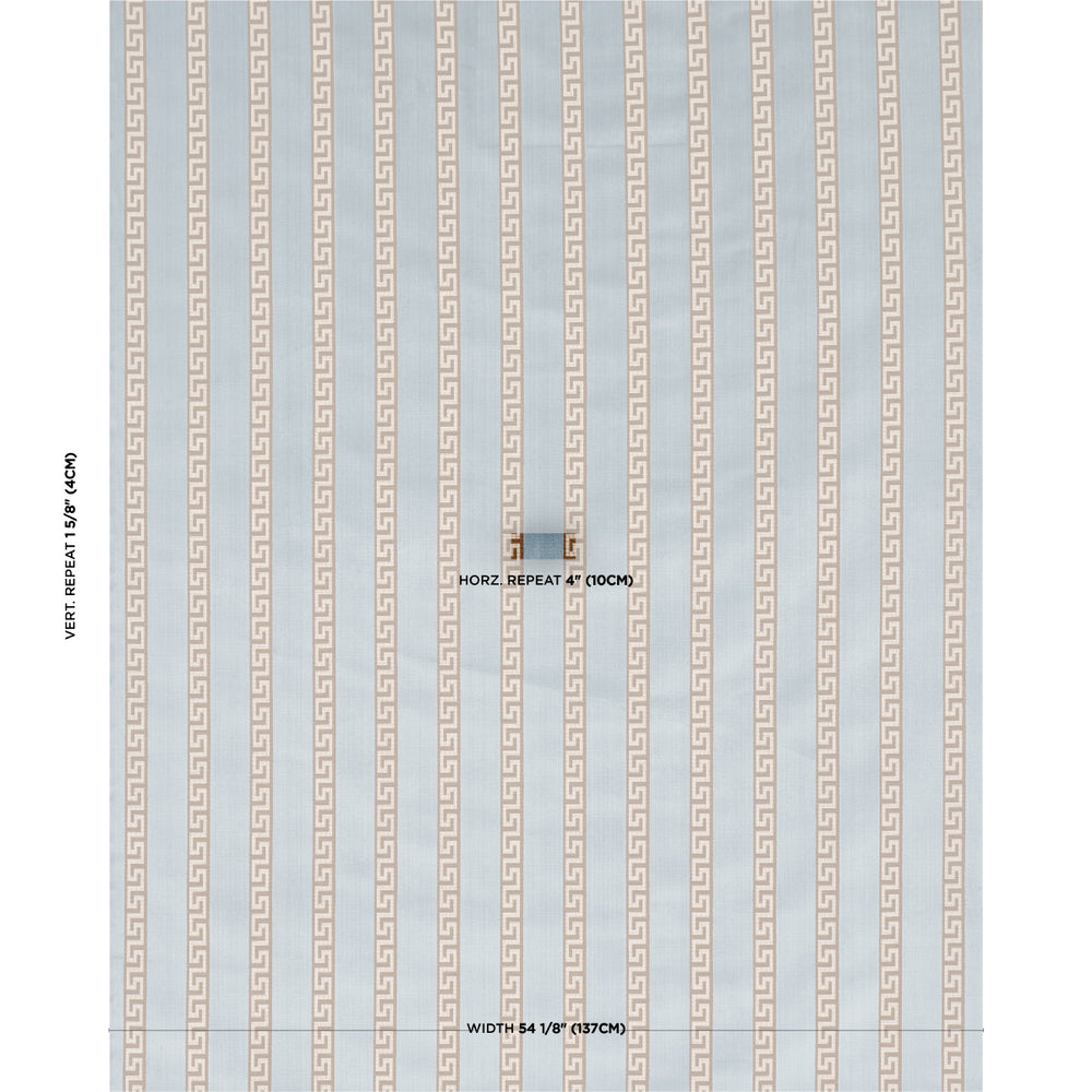 DARIUS VELVET STRIPE | Aquamarine