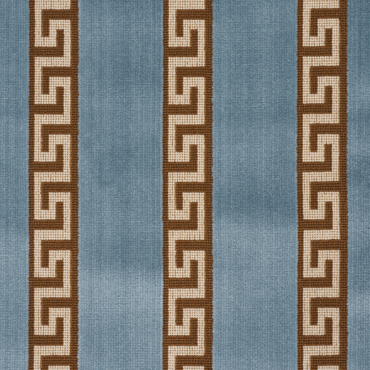 DARIUS VELVET STRIPE | Aquamarine