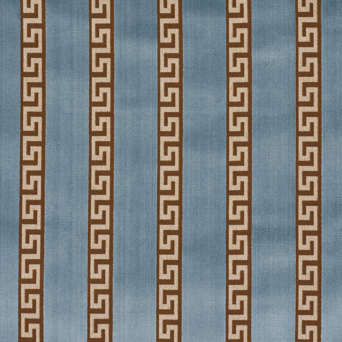 DARIUS VELVET STRIPE | Aquamarine