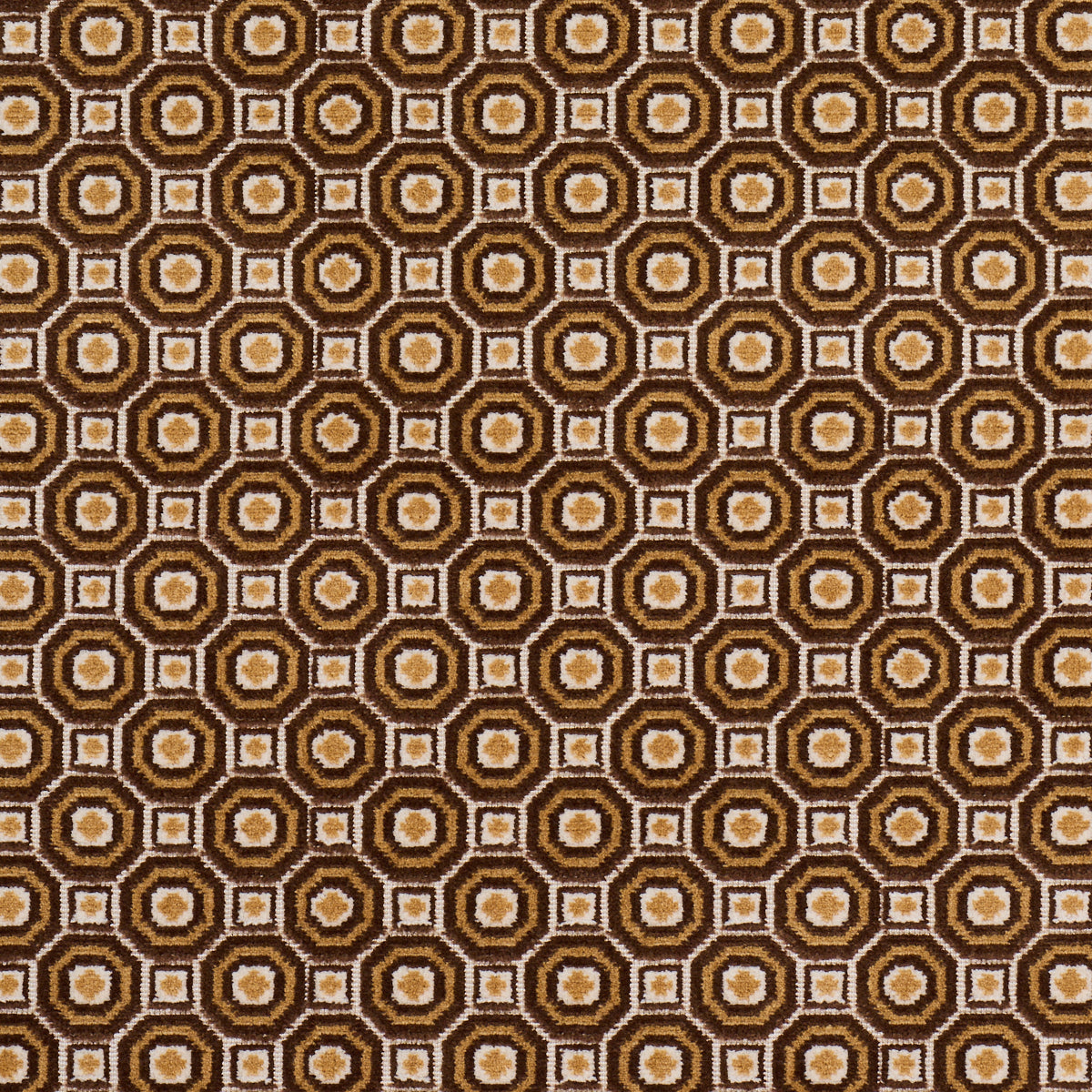 TRIANON CUT VELVET | Bisque