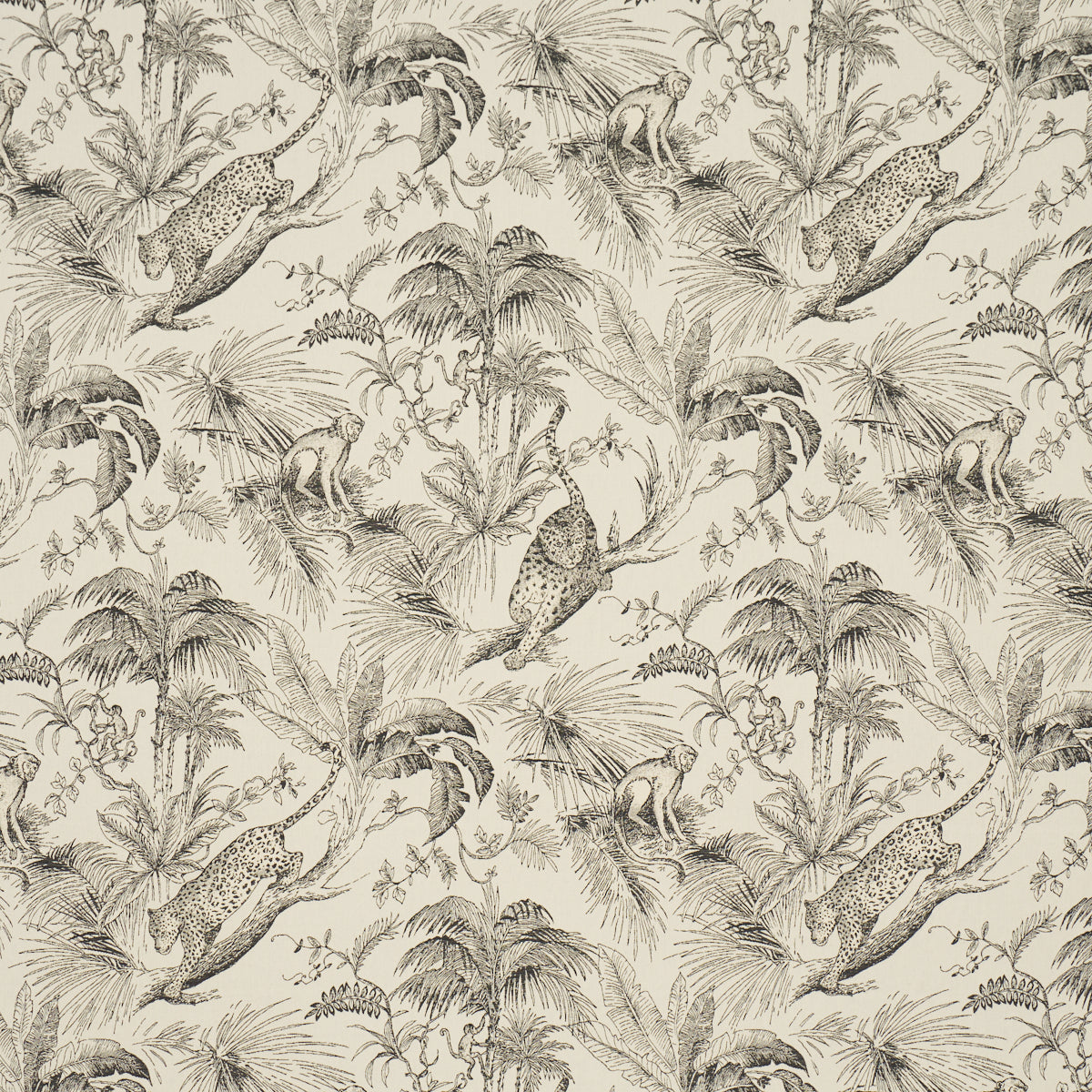 FOREST CANOPY | Black & Ivory