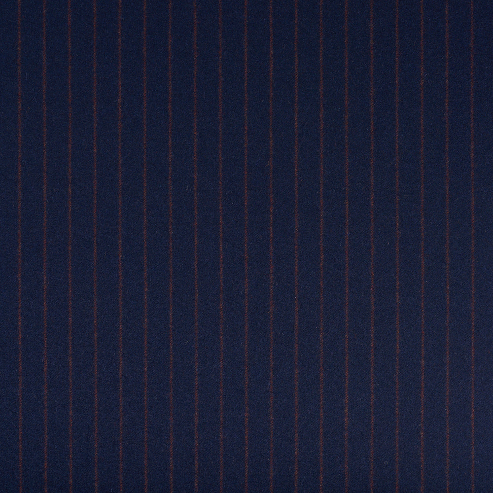 BOYD WOOL PINSTRIPE | Navy