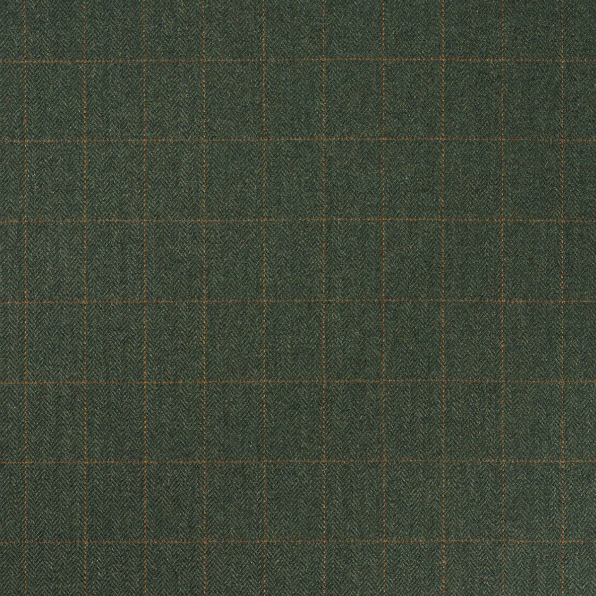 THOMPSON MERINO WINDOWPANE | Hunter Green