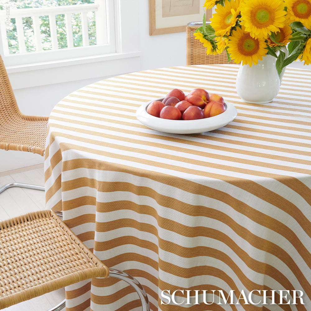 HANSON INDOOR/OUTDOOR STRIPE | Marigold