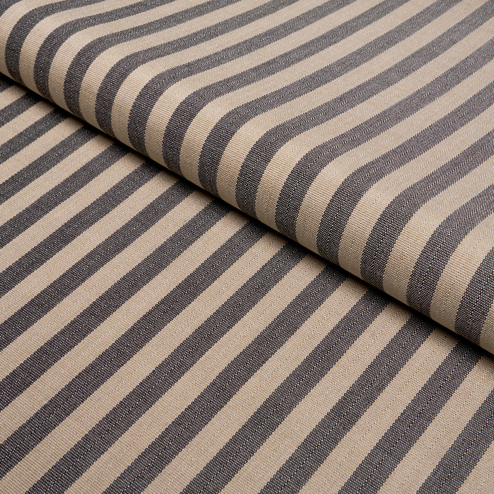 HANSON INDOOR/OUTDOOR STRIPE NARROW | Carbon