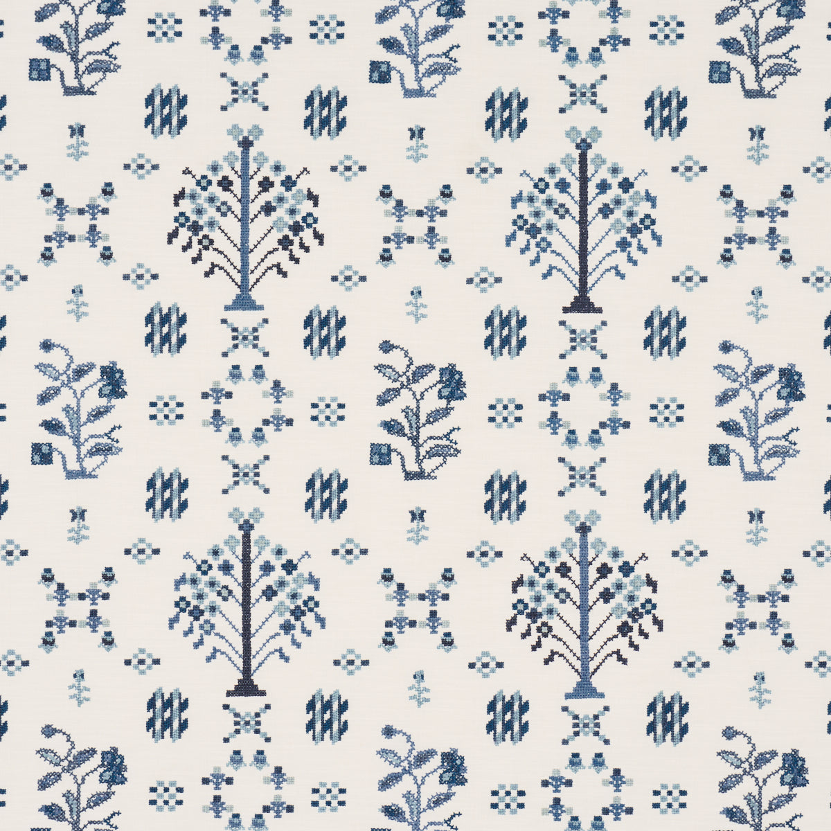 FAIRVIEW CROSS STITCH EMBROIDERY | Indigo