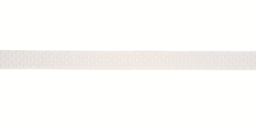 DOTTED EMBROIDERED TAPE | Ivory