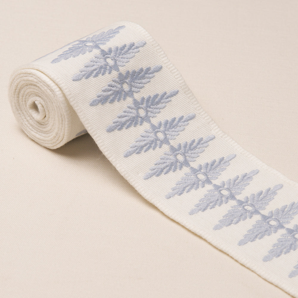 GENEVIEVE EMBROIDERED TAPE | Sky
