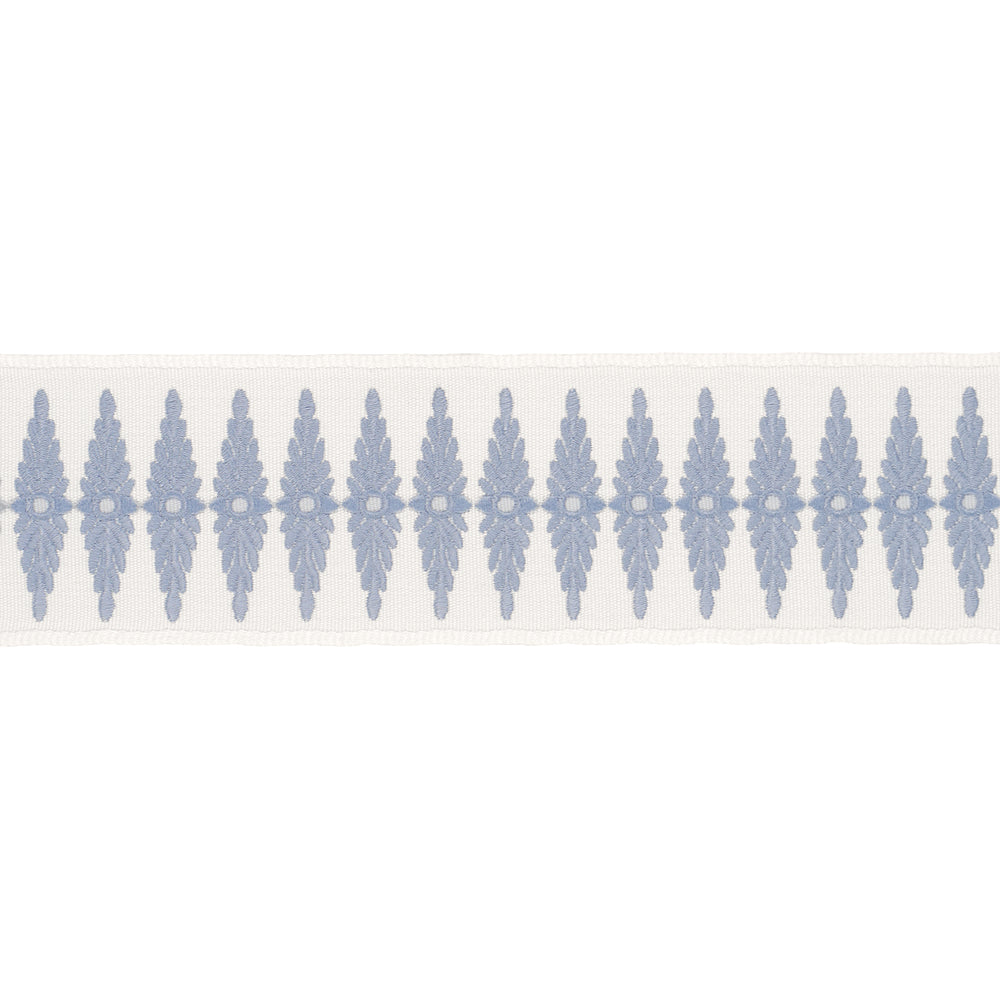 GENEVIEVE EMBROIDERED TAPE | Sky