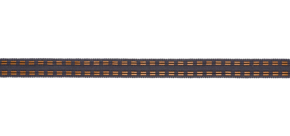LEATHER CORD TAPE | Charcoal