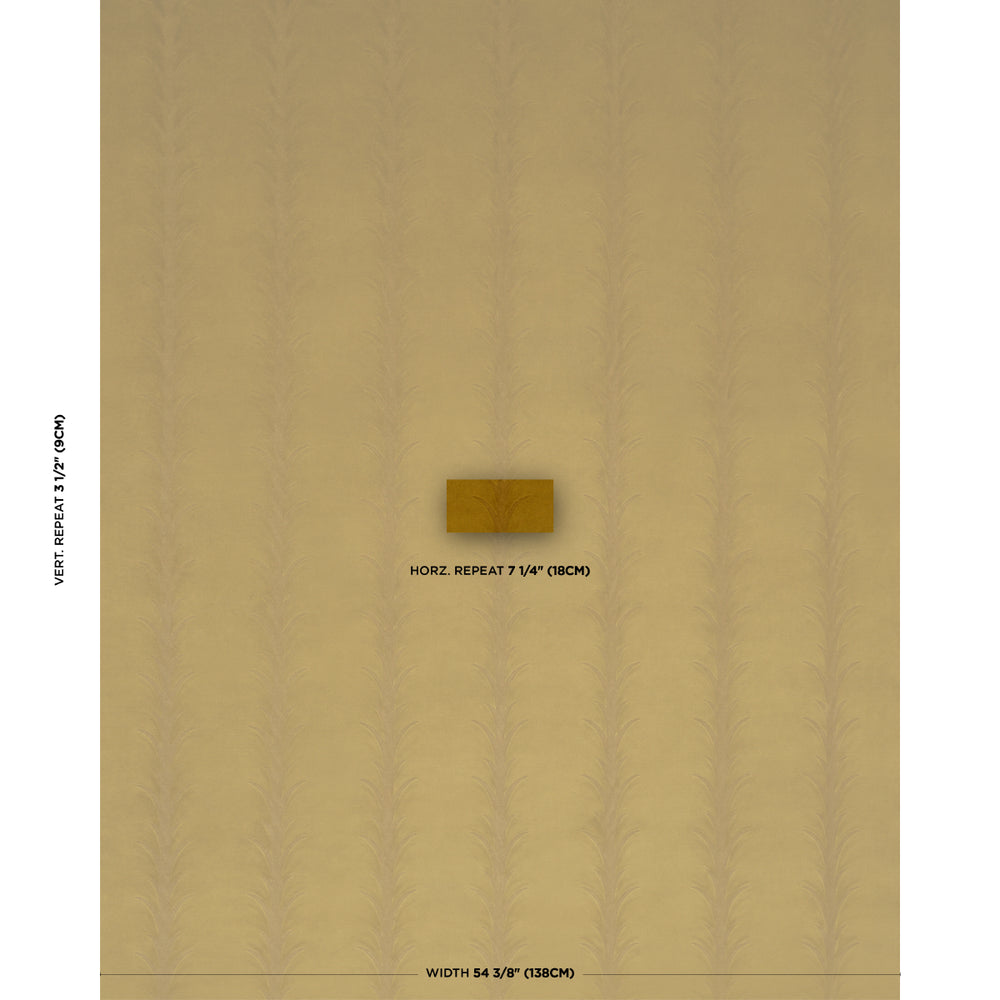 ACANTHUS STRIPE VELVET | Olive