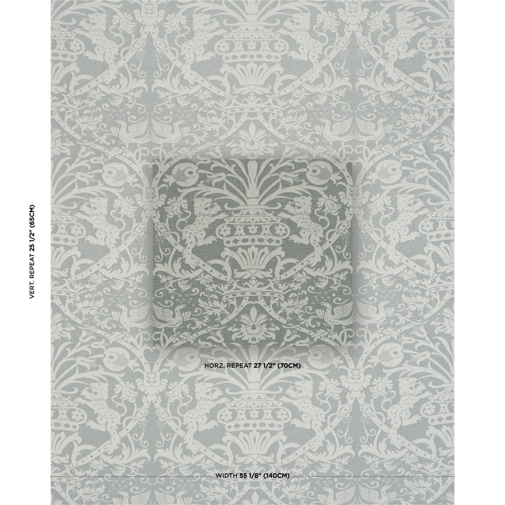 DOUGAL DAMASK | Mist