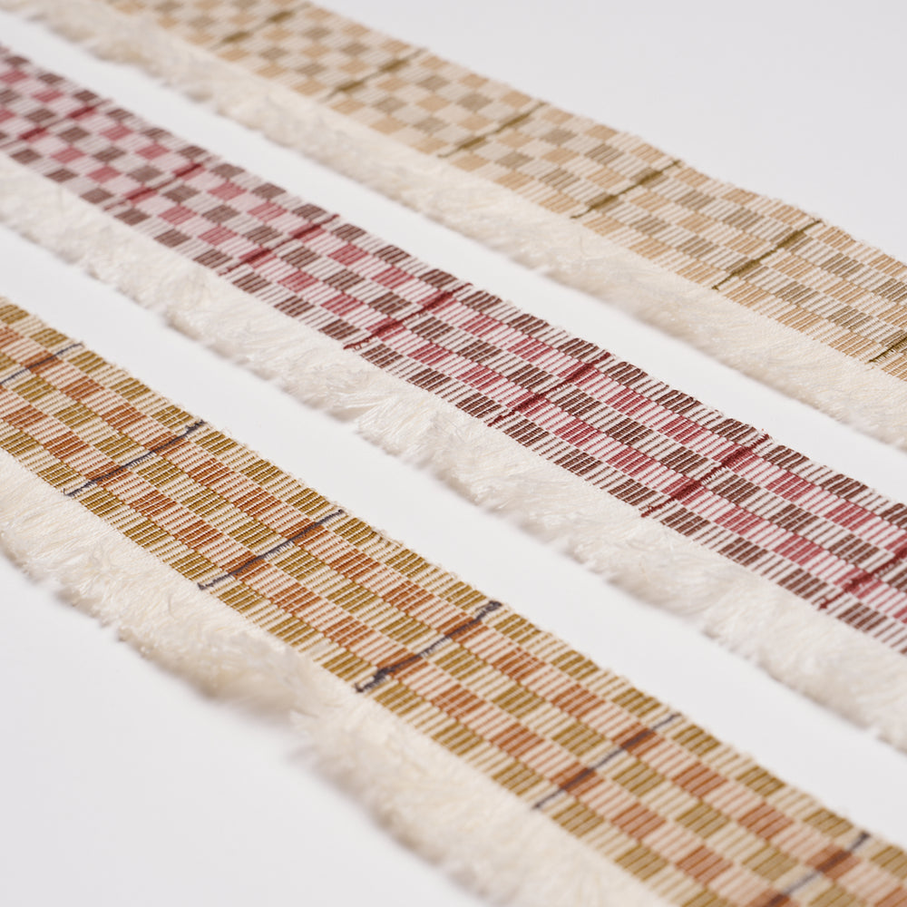 SKYLINE PLAID FRINGE | Bronze