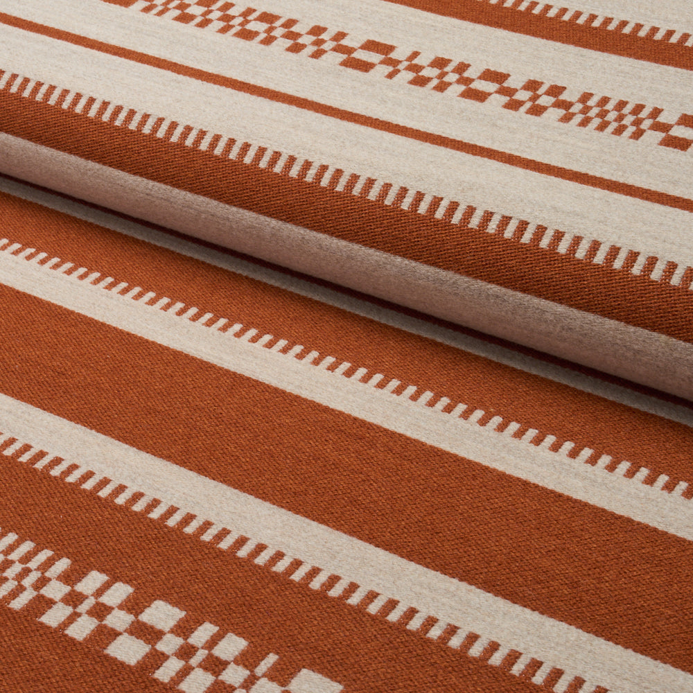 SKYLINE STRIPES REVERSIBLE | Burnt Orange