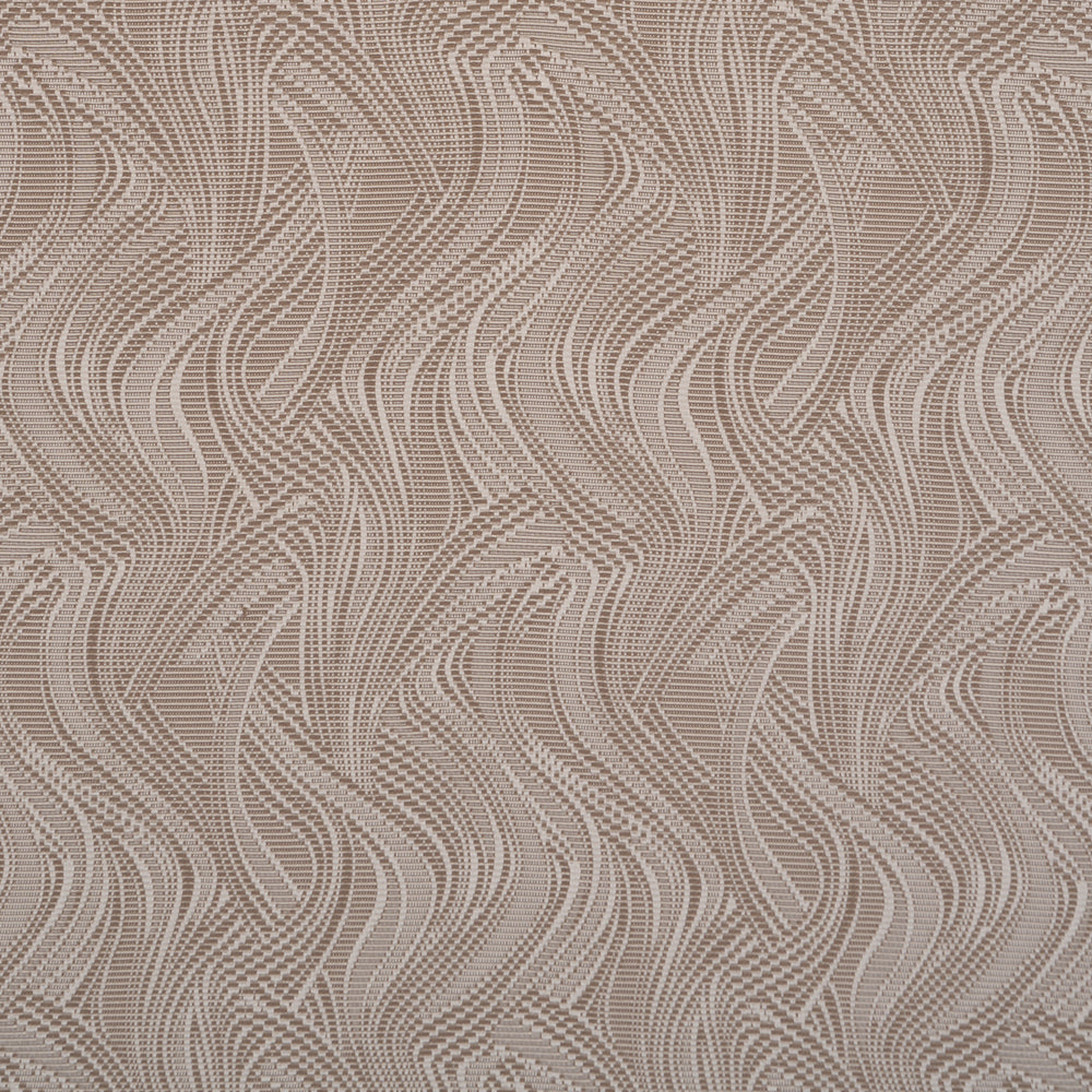 QUILTED WAVES INDOOR/OUTDOOR | Metallic Brown