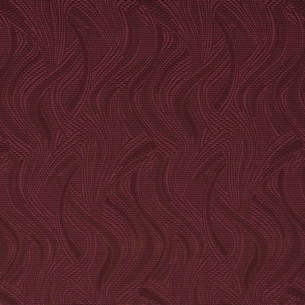 QUILTED WAVES INDOOR/OUTDOOR | Merlot
