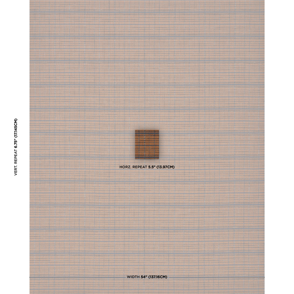 MERRICK PERFORMANCE PLAID | Sepia