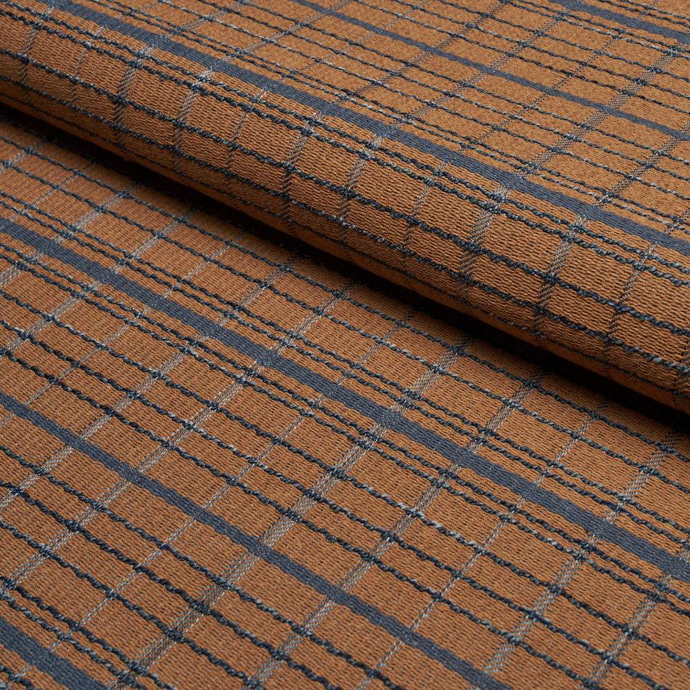 MERRICK PERFORMANCE PLAID | Sepia