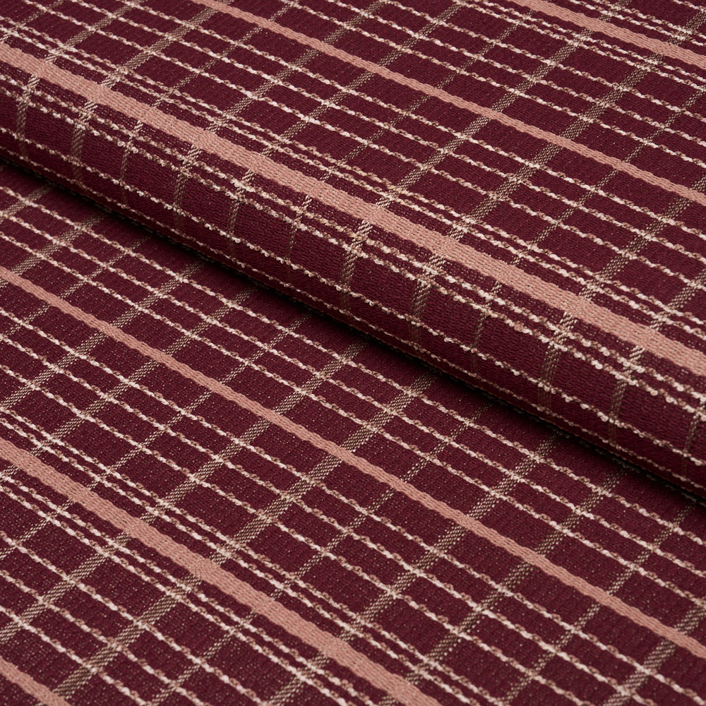 MERRICK PERFORMANCE PLAID | Garnet