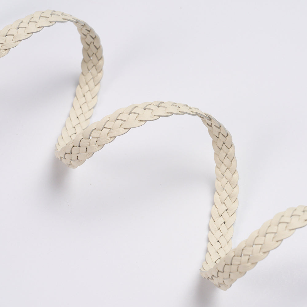 PONDERA LEATHER BRAID | Ivory