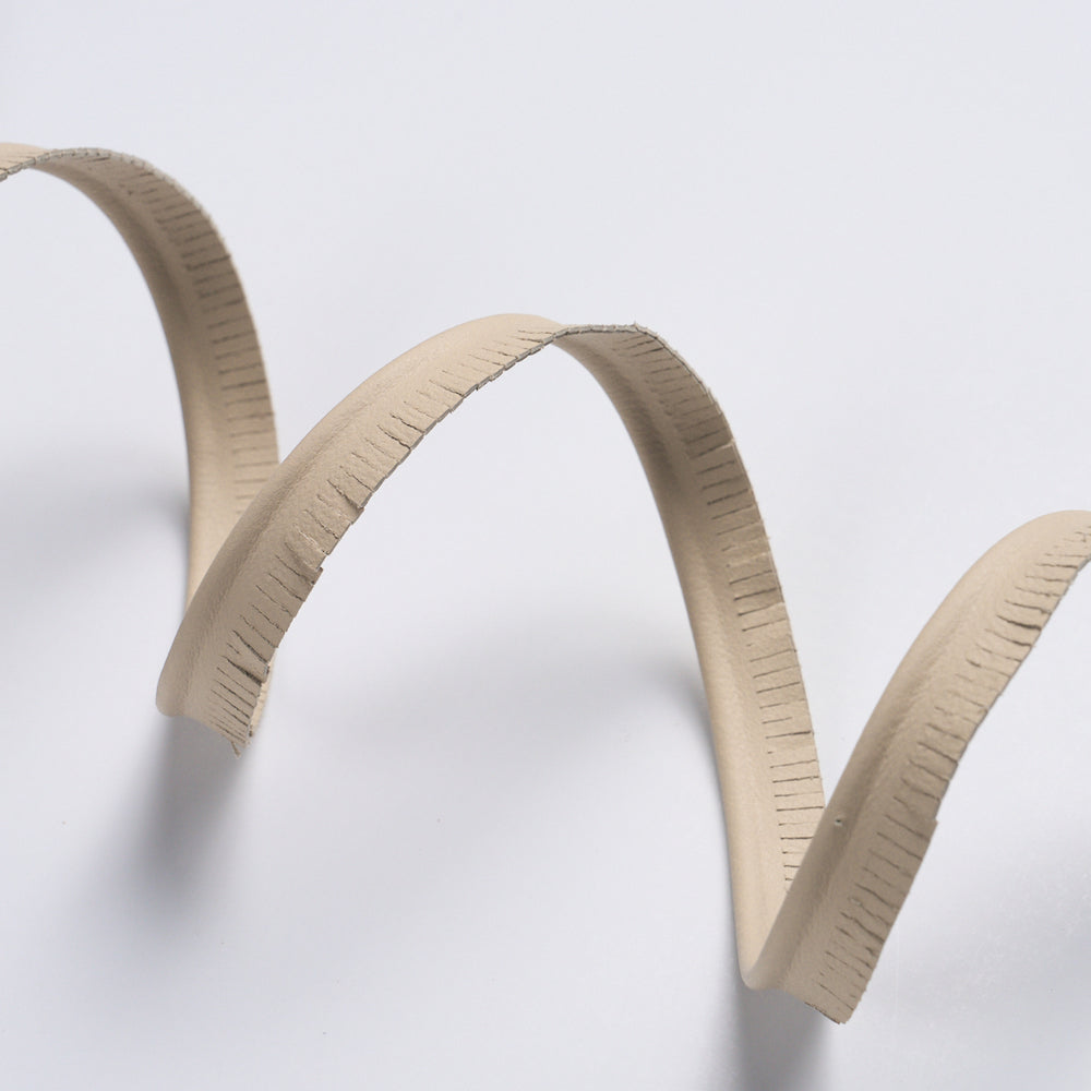 BURNHAM NARROW LEATHER PIPING | Beige