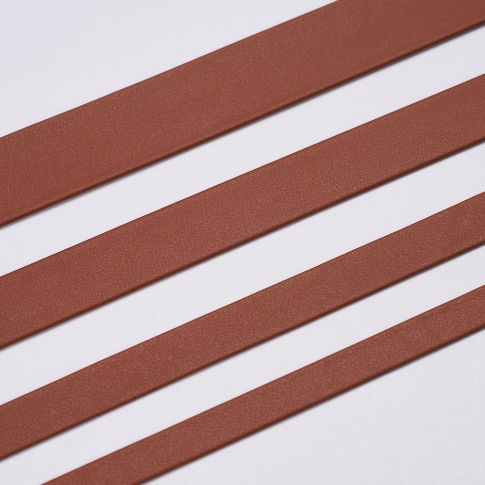 FRAZER WIDE LEATHER TRIM | Rust