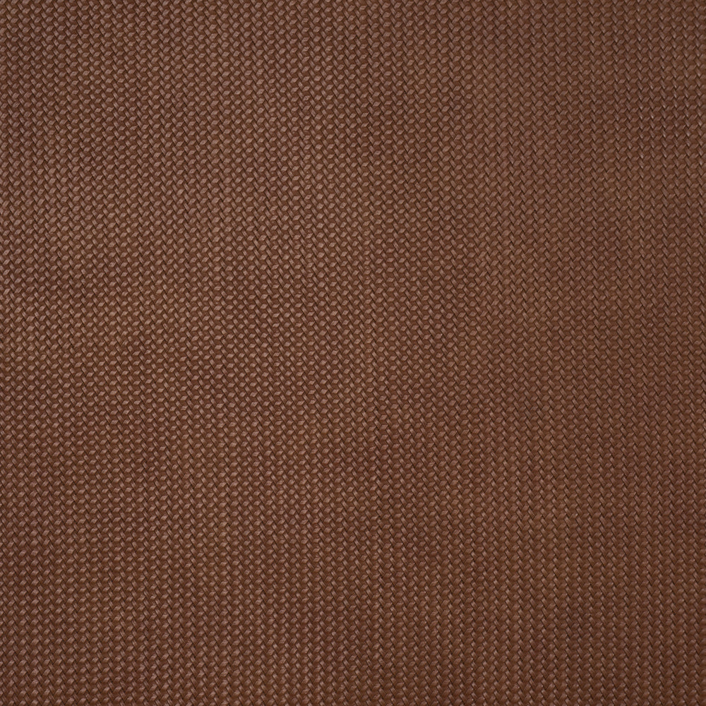 VEGAN LEATHER RATTAN INDOOR/OUTDOOR | Chocolate
