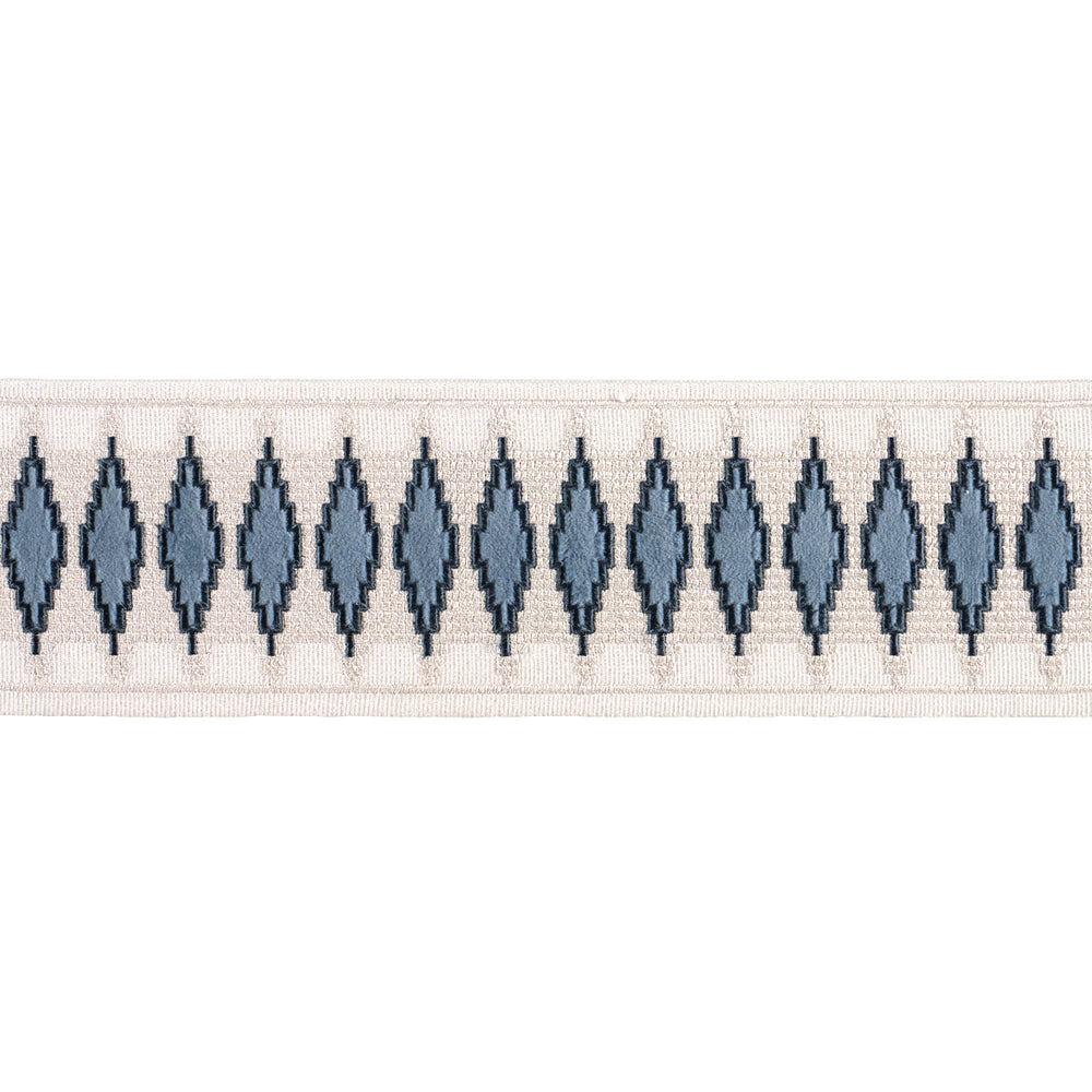 MIREILLE VELVET TAPE | Blue