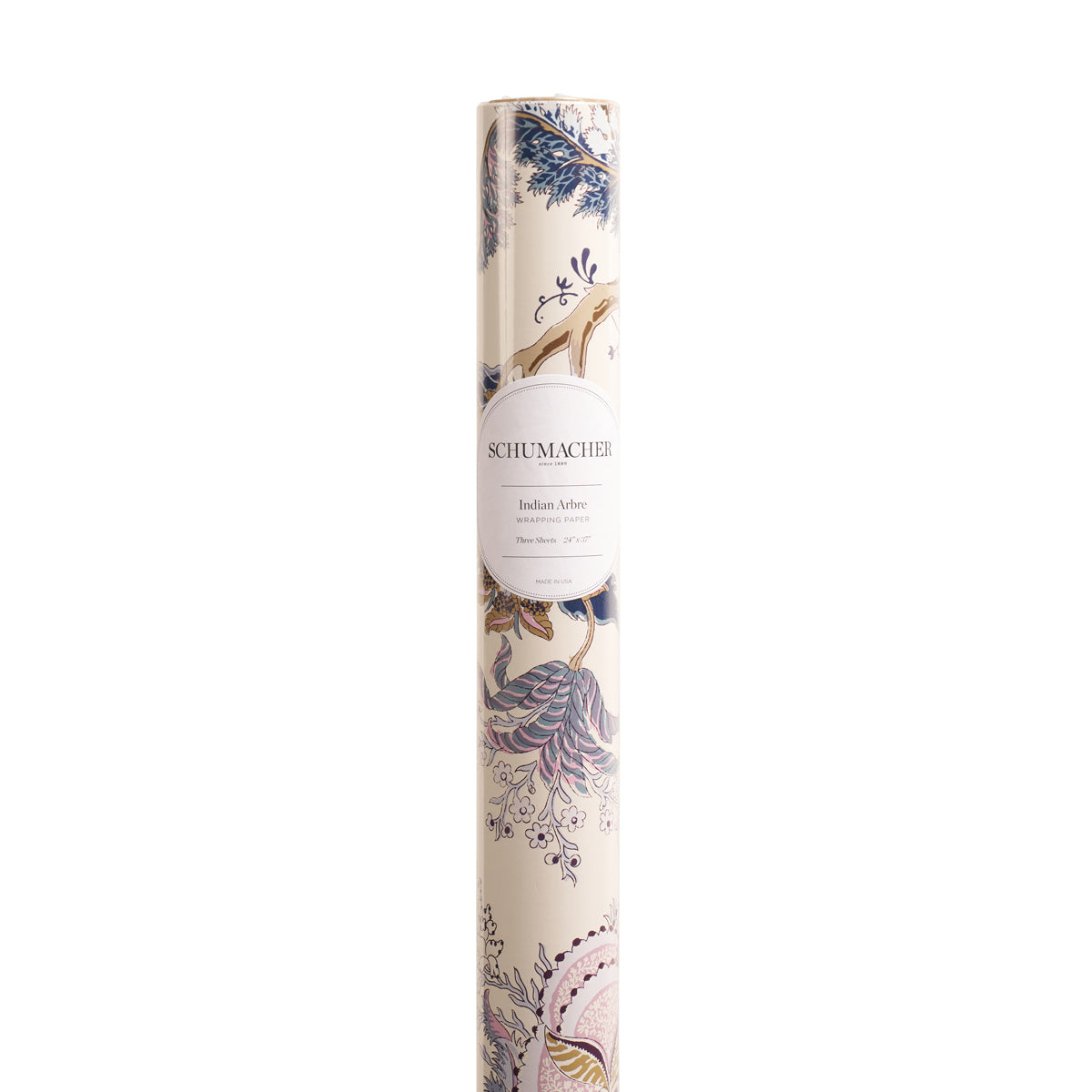 Indian Arbre Wrapping Paper - Hyacinth