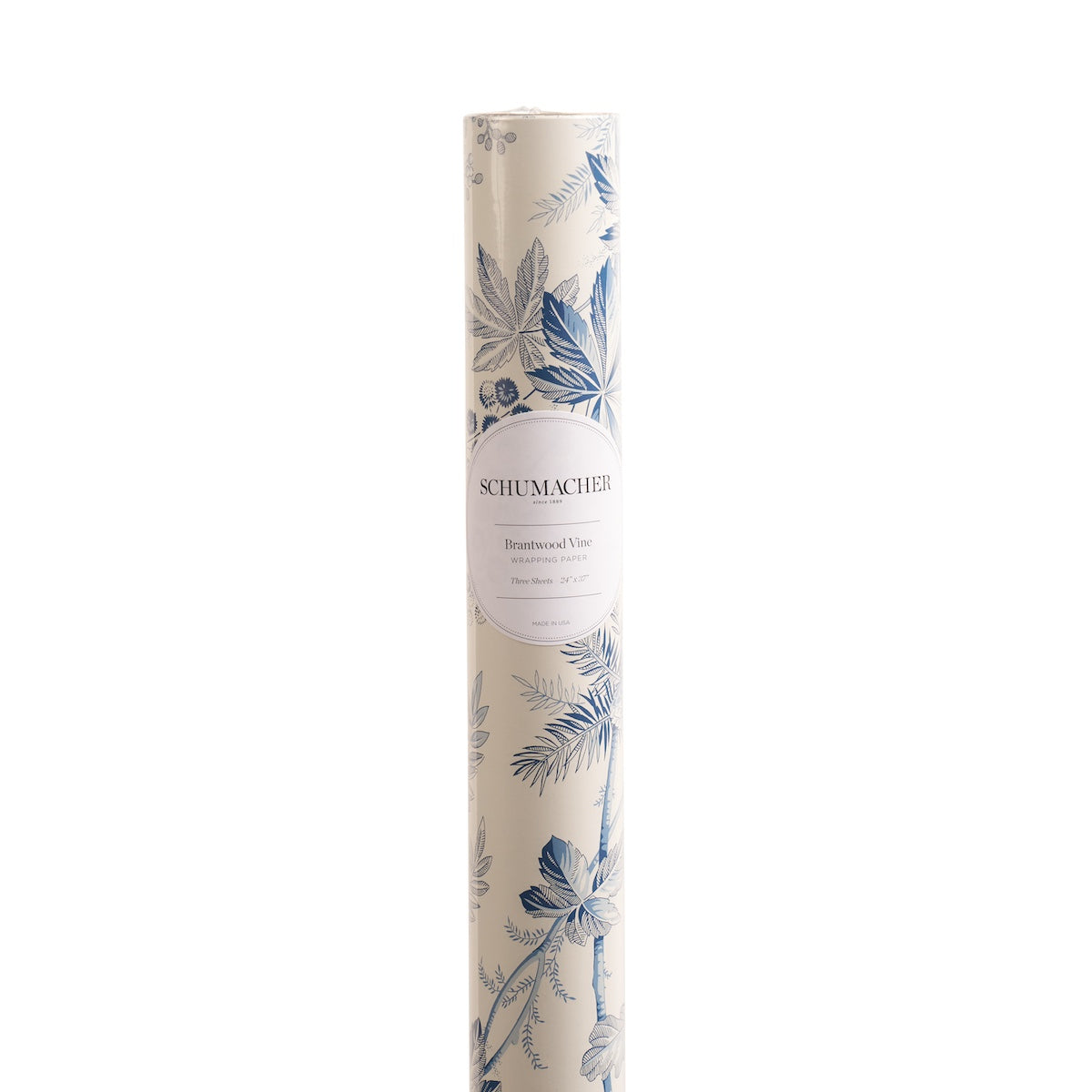 Brantwood Vine Wrapping Paper - Porcelain